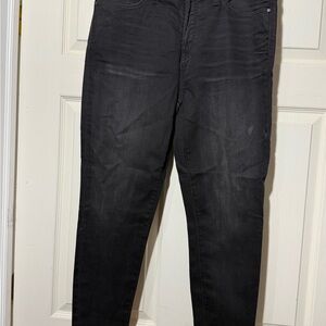 Caslon Women's Skinny Jeans in Black Wash